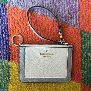 Kate Spade Lena Colorblock Small Card and Keys Holder Wristlet